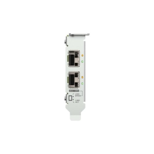 Tarjeta de Red QNAP QXG-25G2SF-E810 PCI Express 25 Gbit/s Fibra SFP28 Low Profile