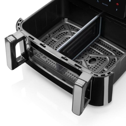 Friggitrice ad Aria Haeger AF-D10.010A 10L 2600W Doppia con Timer LED