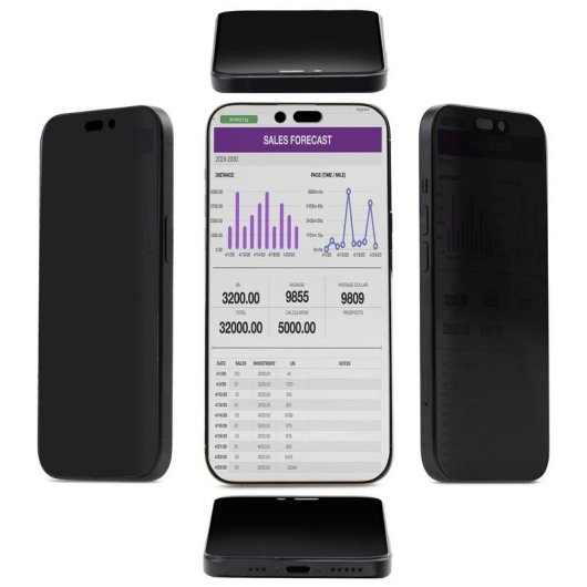 Filtro de Privacidad StarTech.com para iPhone 16 Pro - 4 Vías y Reducción de Luz Azul