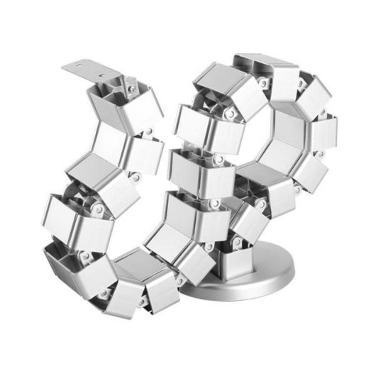 Organizador de cables StarTech.com CMVBMOD con base pesada y cuatro canales