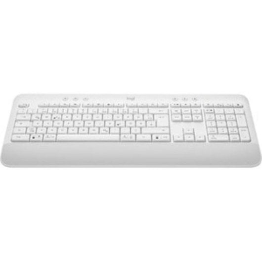 Tastatur Logitech Signature K650 Membran kabellos Bluetooth mit Handballenauflage und Medientasten