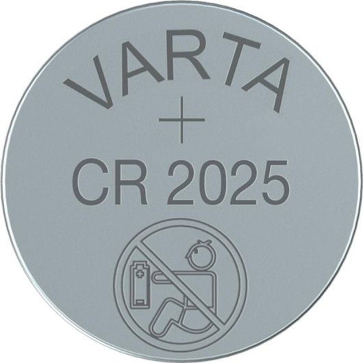 Batterie Varta CR2025 Lithium 3V 157mAh Blister 5 Stuck