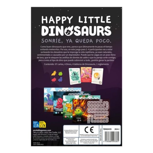 Jogo de cartas Asmodee TEEHLD01ES 2-4 jogadores 97 cartas 8 anos