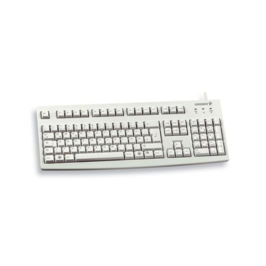 Tastiera Cherry G83-6105 cablata USB QWERTZ full-size grigia 105 tasti