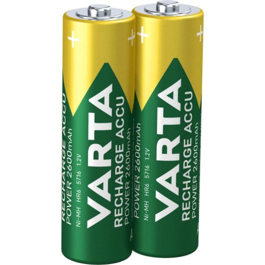 Batterie Varta 05716 AA NiMH 2600 mAh Wiederaufladbar 2 Stück