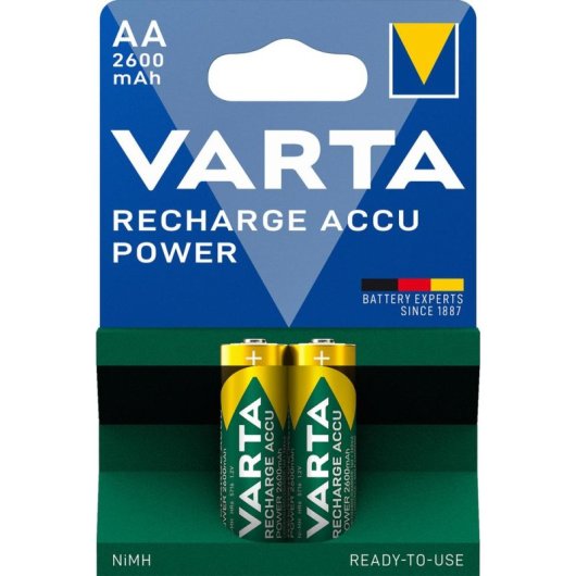 Batterie Varta 05716 AA NiMH 2600 mAh Wiederaufladbar 2 Stück