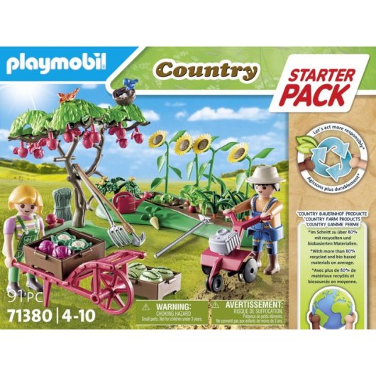 Set giocattolo Playmobil Country 71380 Giardino 4-10 anni multicolore