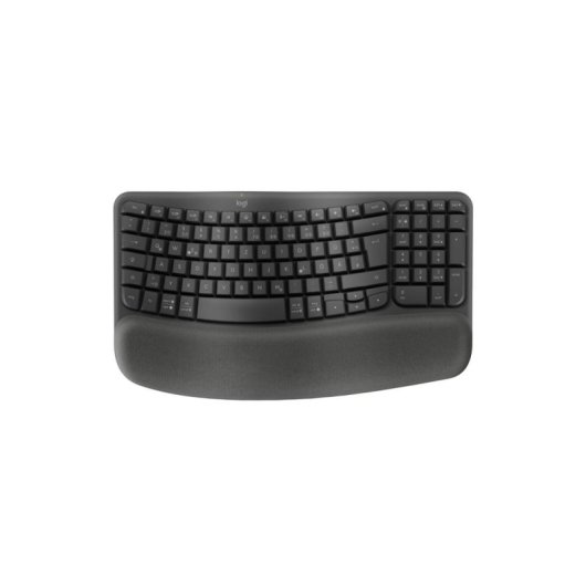 Tastatur Logitech 920-012283 Membran kabellos Fullsize Bluetooth RF QWERTZ Graphite
