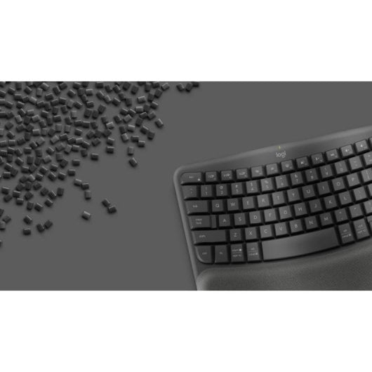 Tastatur Logitech 920-012283 Membran kabellos Fullsize Bluetooth RF QWERTZ Graphite