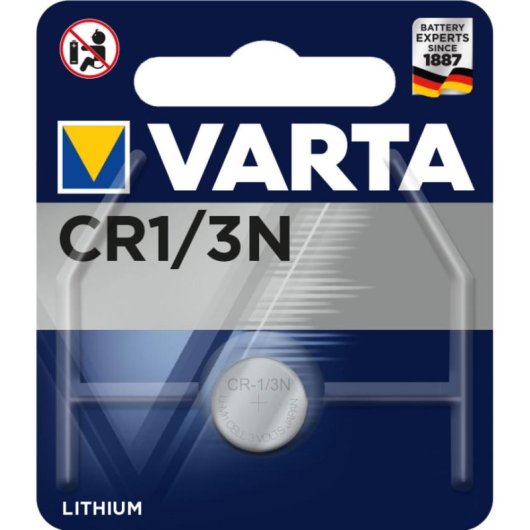 Pila Varta CR1/3N 3V 170 mAh Litio