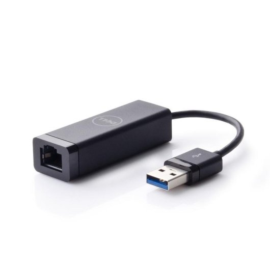 Tarjeta de Red Dell 470-ABBT USB 3.2 Gen 1 Gigabit Ethernet 1000 Mbit/s Preto