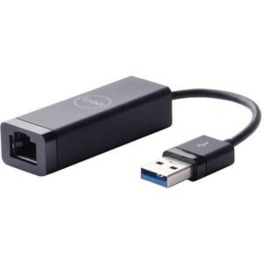 Tarjeta de Red Dell 470-ABBT USB 3.2 Gen 1 Gigabit Ethernet 1000 Mbit/s Preto
