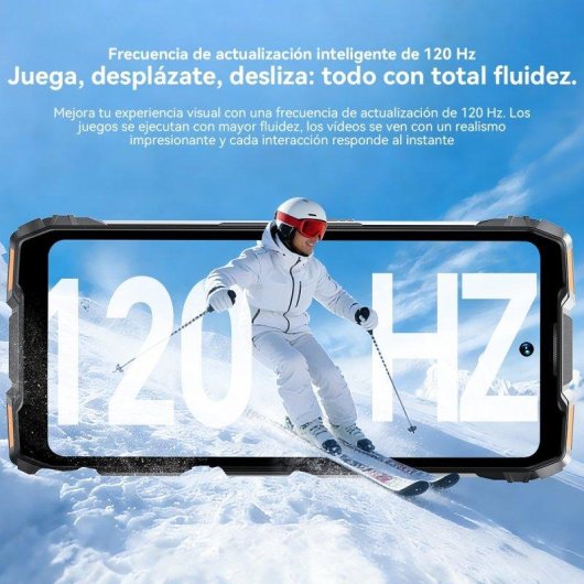 Blackview Rock 3 4G 8GB 256GB 6.78" Negro/Naranja