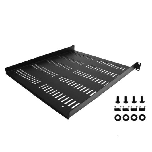 Estante de Rack StarTech.com 1U Ventilado 20" Capacidad 25kg