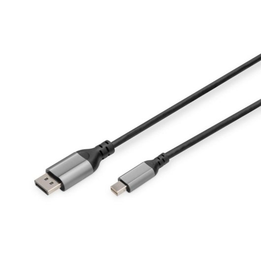 Cable Adaptador DisplayPort 8K de Digitus, mini-DP a DP, 2 m