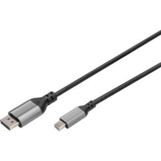 Cable Adaptador DisplayPort 8K de Digitus, mini-DP a DP, 2 m