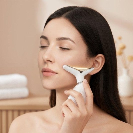 Gesichtsgerät BODYLIFE EMS LED Positive Negative Ionen Wärme