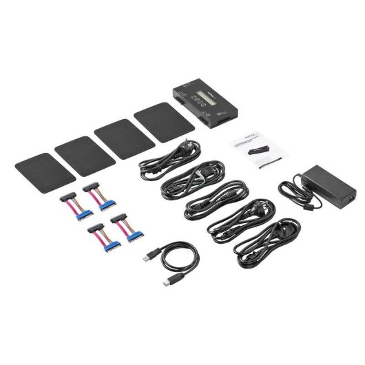 Effaceur de disque StarTech.com 4 baies SATA 2,5/3,5 pouces 9 modes NIST DOD