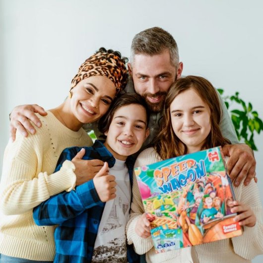 Juego de Cartas Jumbo Speed Wagon Juego de Azar Familiar