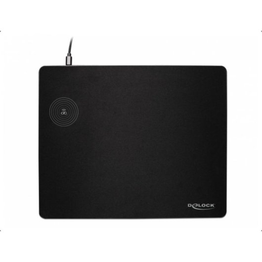 Alfombrilla Delock 12595 342x283mm Negro Monocromo