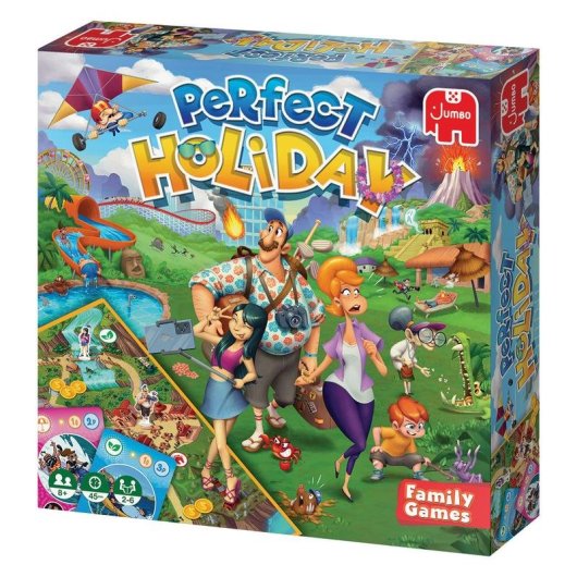 Juego de mesa Jumbo Perfect Holiday para Familias de 8 años