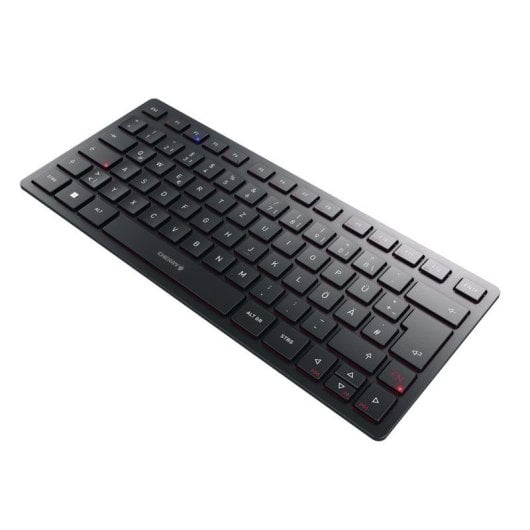 Tastatur Cherry KW 9200 Mini kompakt 75% kabellos und kabelgebunden Bluetooth QWERTZ