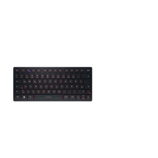 Tastatur Cherry KW 9200 Mini kompakt 75% kabellos und kabelgebunden Bluetooth QWERTZ