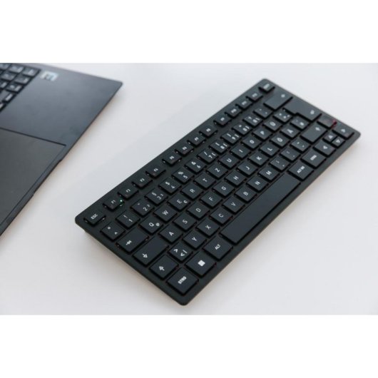 Tastatur Cherry KW 9200 Mini kompakt 75% kabellos und kabelgebunden Bluetooth QWERTZ