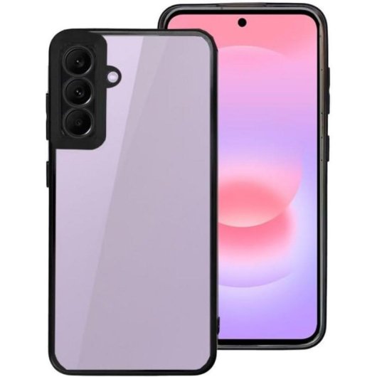 Funda para telemóvel Cool Capa Borda Metalizada Plástico Transparente para Samsung A376 Galaxy A37 5G