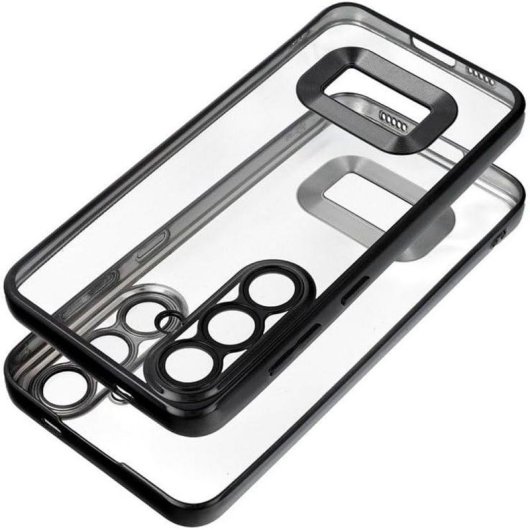 Funda para telemóvel Cool Capa Borda Metalizada Plástico Transparente para Samsung A376 Galaxy A37 5G