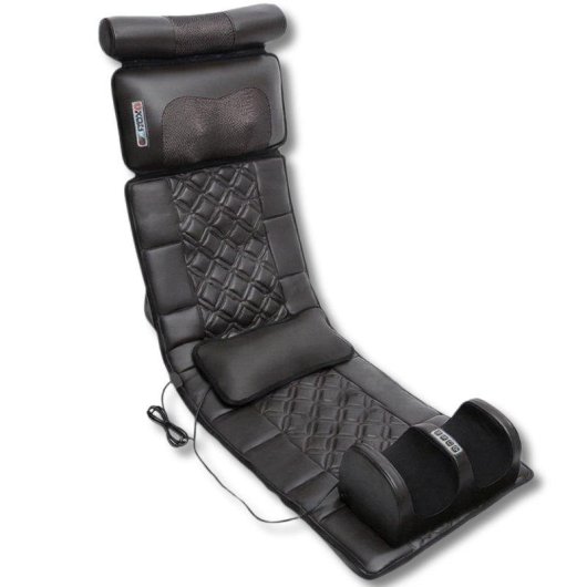Massageauflage BODYLIFE Heizbar Vibration Lendenwirbeltraktion Nacken