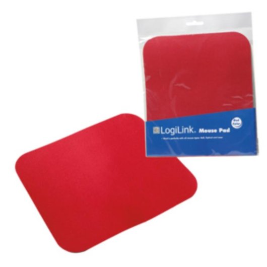 Alfombrilla para ratón LogiLink ID0128 Roja EVA Nylon
