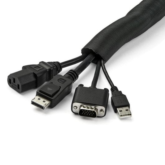 Organizador de Cables StarTech.com Flexible 4.5m Recortable