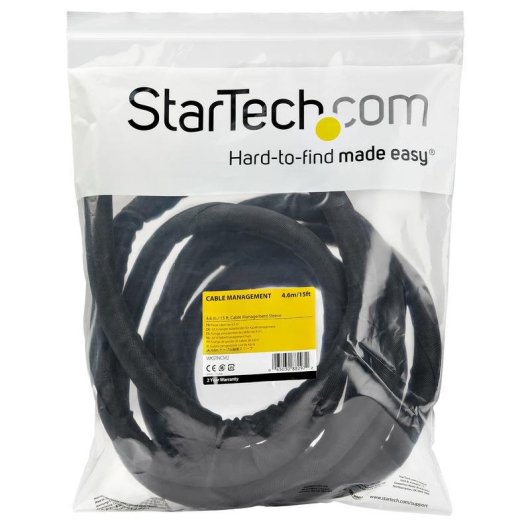 Organizador de Cables StarTech.com Flexible 4.5m Recortable