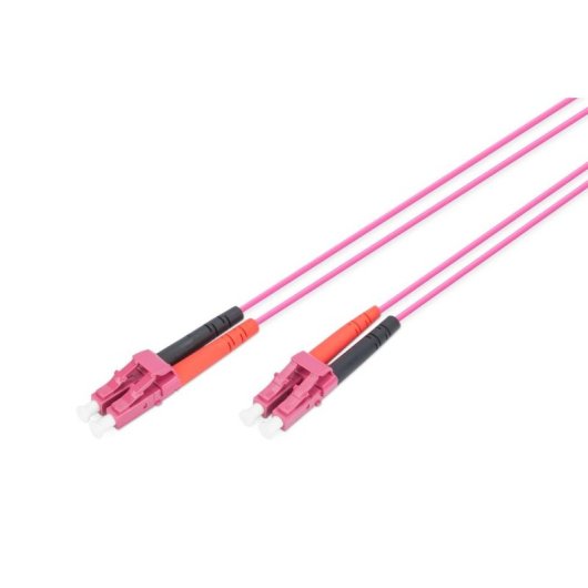 Kabel Digitus OM4 LC/LC 1 m Multimode LSZH Violett