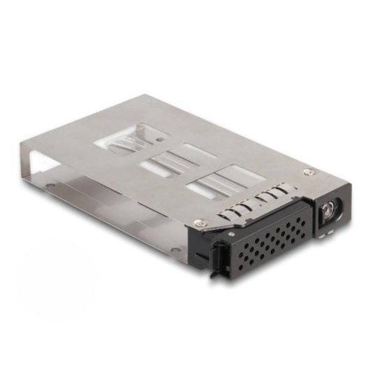 Rack móvel Delock 2x 2.5 U.2 NVMe SSD metálico com LED e chave