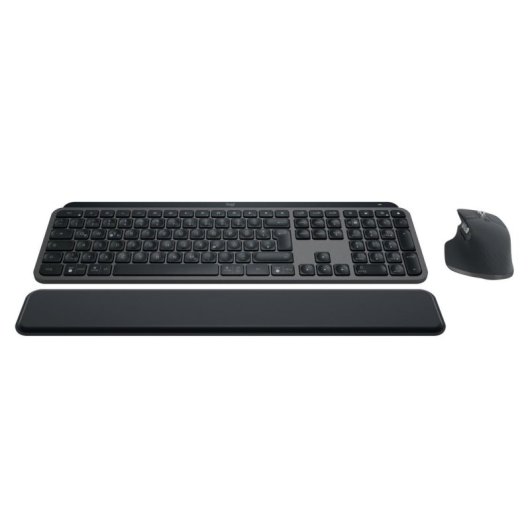 Clavier Logitech MX Keys Combo for Business sans fil QWERTZ rétroéclairé avec souris