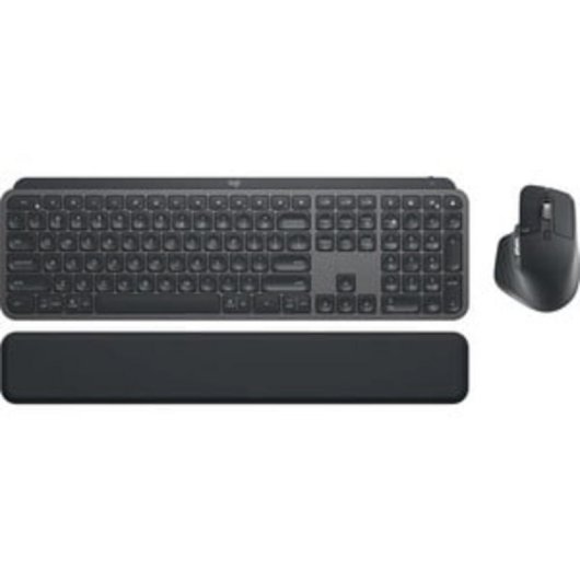 Clavier Logitech MX Keys Combo for Business sans fil QWERTZ rétroéclairé avec souris