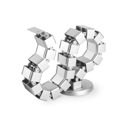 Canalina portacavi Assmann Electronic DA-90506 ABS metallo argento 1300 mm