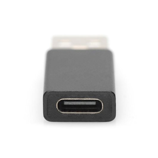 Adaptador Digitus USB-C USB 3.0 5 Gbit/s 15 W Alumínio