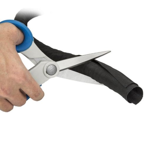 Organizador de Cables StarTech.com Manga de Gestión 2m Ajustable Recortable Negro