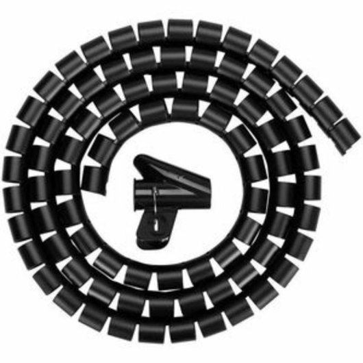 Organizador de cables Neomounts ADS06-142BL para 1-5 cables negro