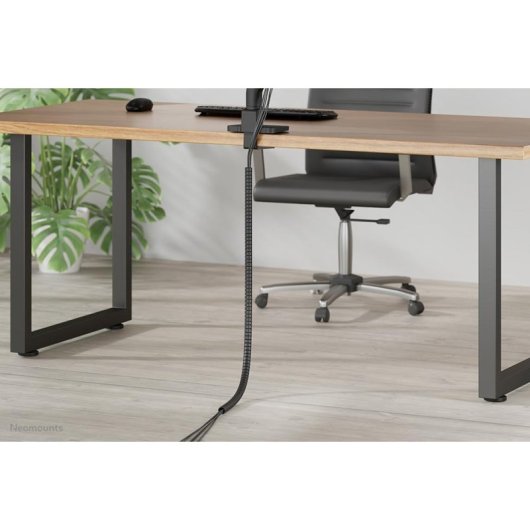 Organizador de cables Neomounts ADS06-142BL para 1-5 cables negro