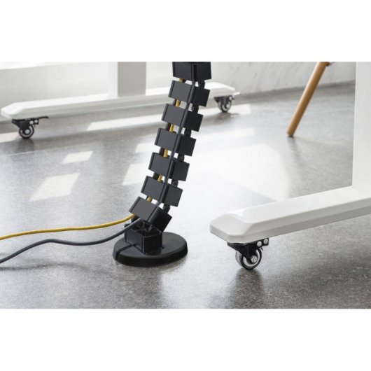 Canaleta para cables ASSMANN Electronic DA-90505 curva 1300 mm ABS metal negro