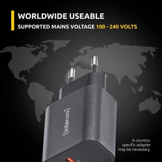 Fuente de Alimentación Intenso 7803010 30W 20V Noir Intérieur