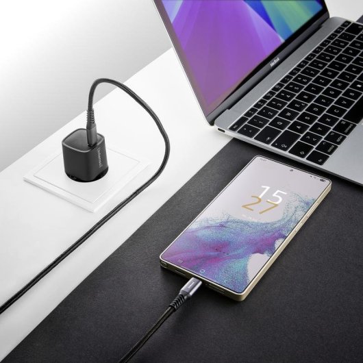 Carregador Intenso W30C² GaN 30W USB-C Power Delivery 3.0