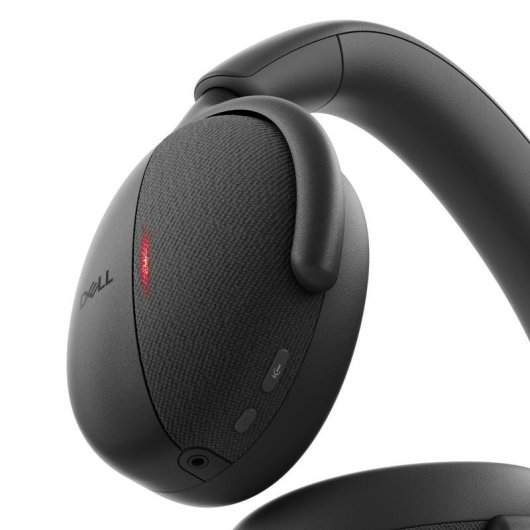 Auriculares Dell Premier WL7024 inalámbricos Bluetooth con Cancelación de Ruido, Micrófono y Multipunto, negros