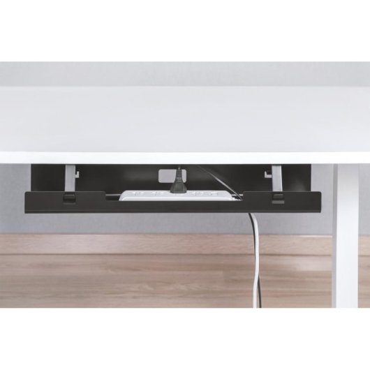 Canal de gestión de cables Digitus bajo escritorio 60 cm negro