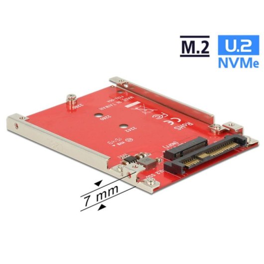 Scheda di Interfaccia Delock 62725 PCIe a M.2 16,5 W