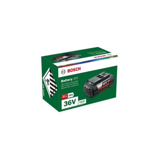 Ladegerät und Akkus Bosch GBA 36V 6.0Ah Lithium-Ionen